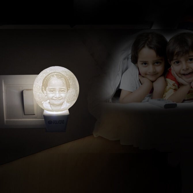 3D Moon Plug Lamp - Image 4