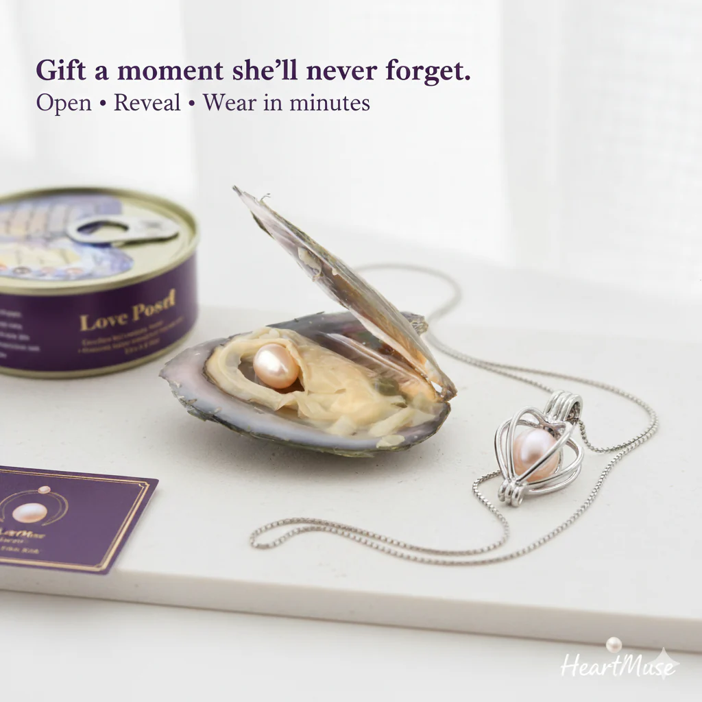 Zario Oyster Pearl Set -VALENTINE - Image 2