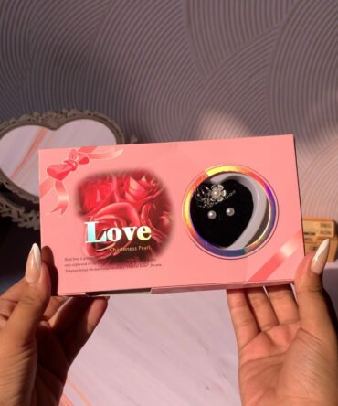 Zario Real Oyster Pearl Set (Earrings + Ring + Chain)